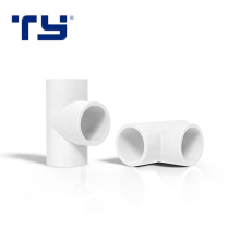 PVC FAUCET PLASTIC PIPE FITTINGS PVC WATER SUPPLY SCH40 TEE